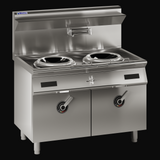 ESW-2C 2 Burners Induction Standard Wok