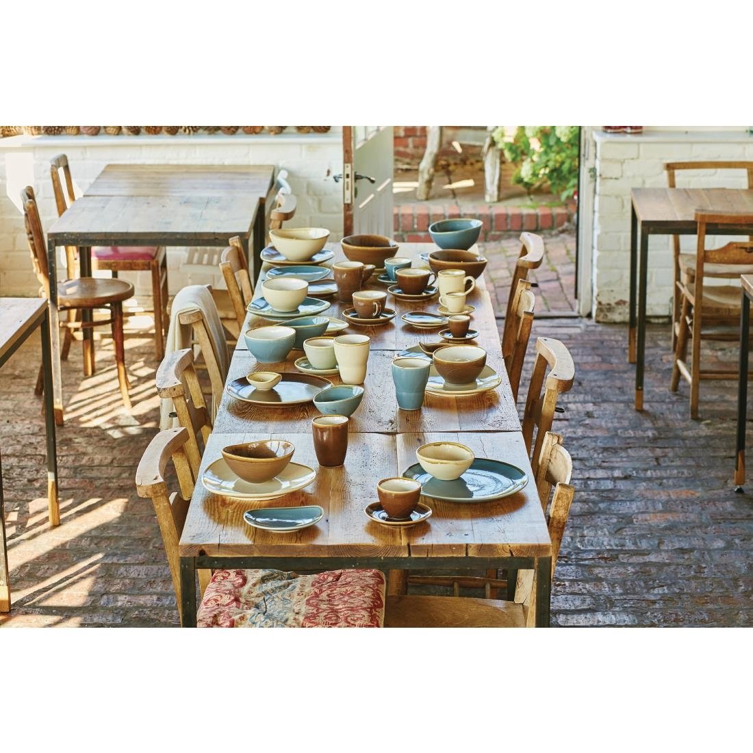 Olympia Kiln Sandstone Saucer (For GP332) - 160mm (Box 6)