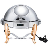 Ex-Showroom: Round Chafing Dish with Gilt Legs - KGTCS6803