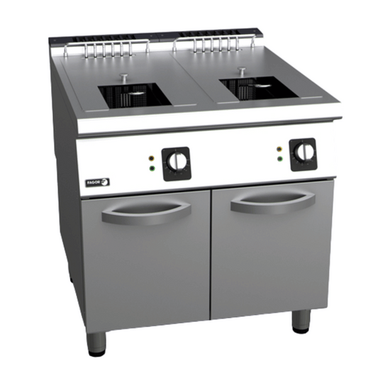 Fagor Kore 900 Electric Fryer with 2x21L Tank and 4 Baskets F-E9221