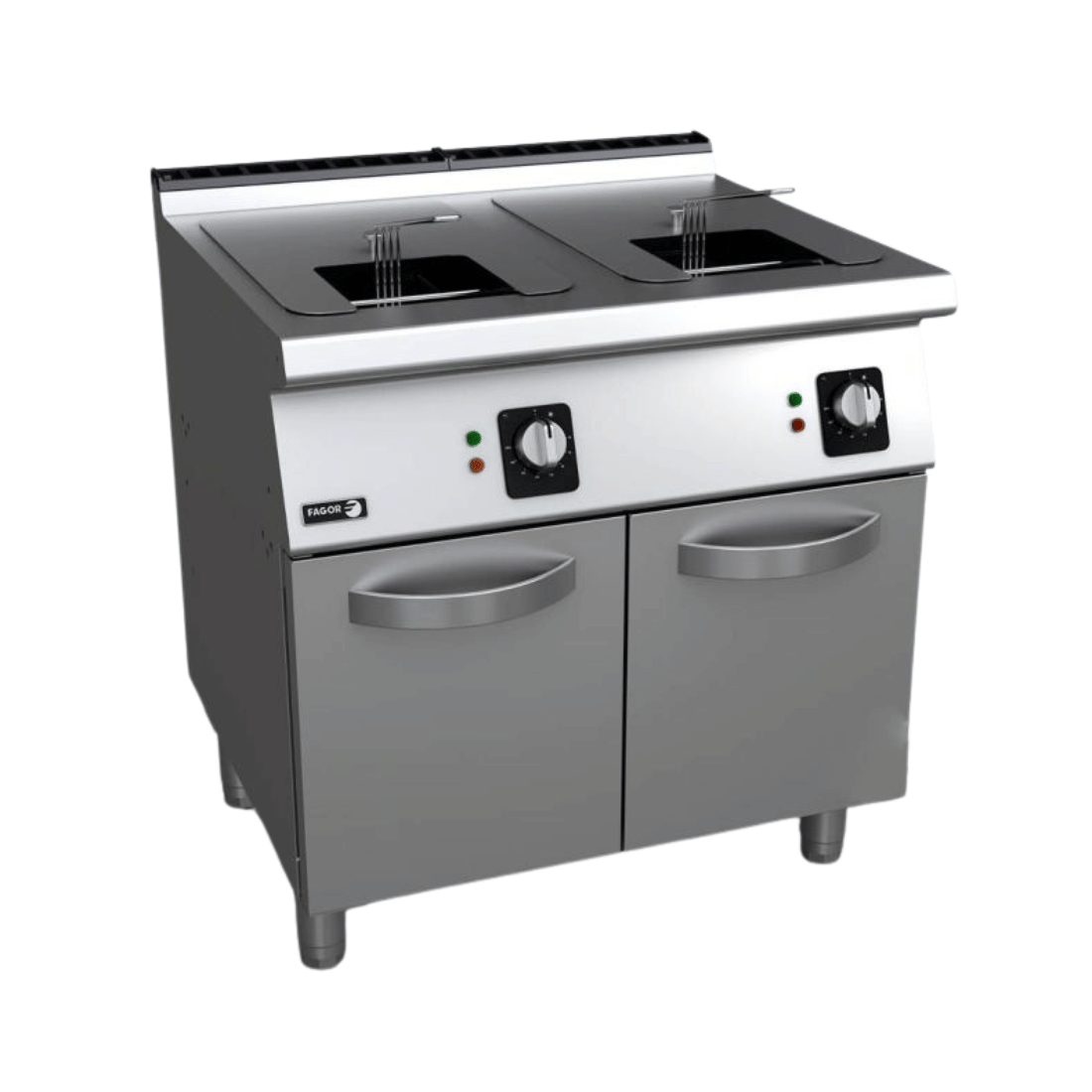 Fagor Kore 700 Freestanding Deep Fryer with 2x15L Tank and 2 Baskets - F-G7215