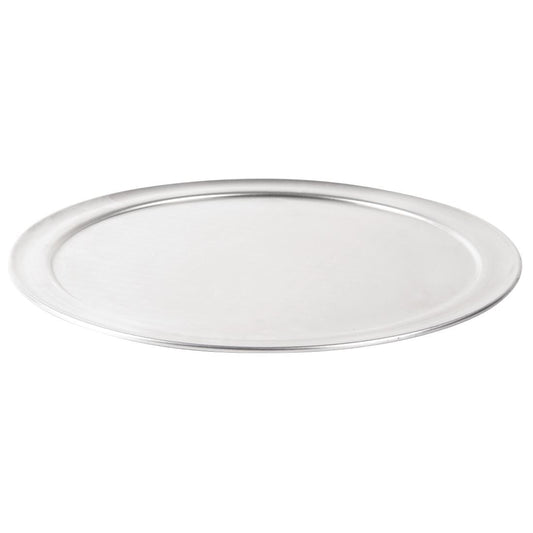 Vogue Pizza Tray Wide Rim Aluminum - 305mm 12"