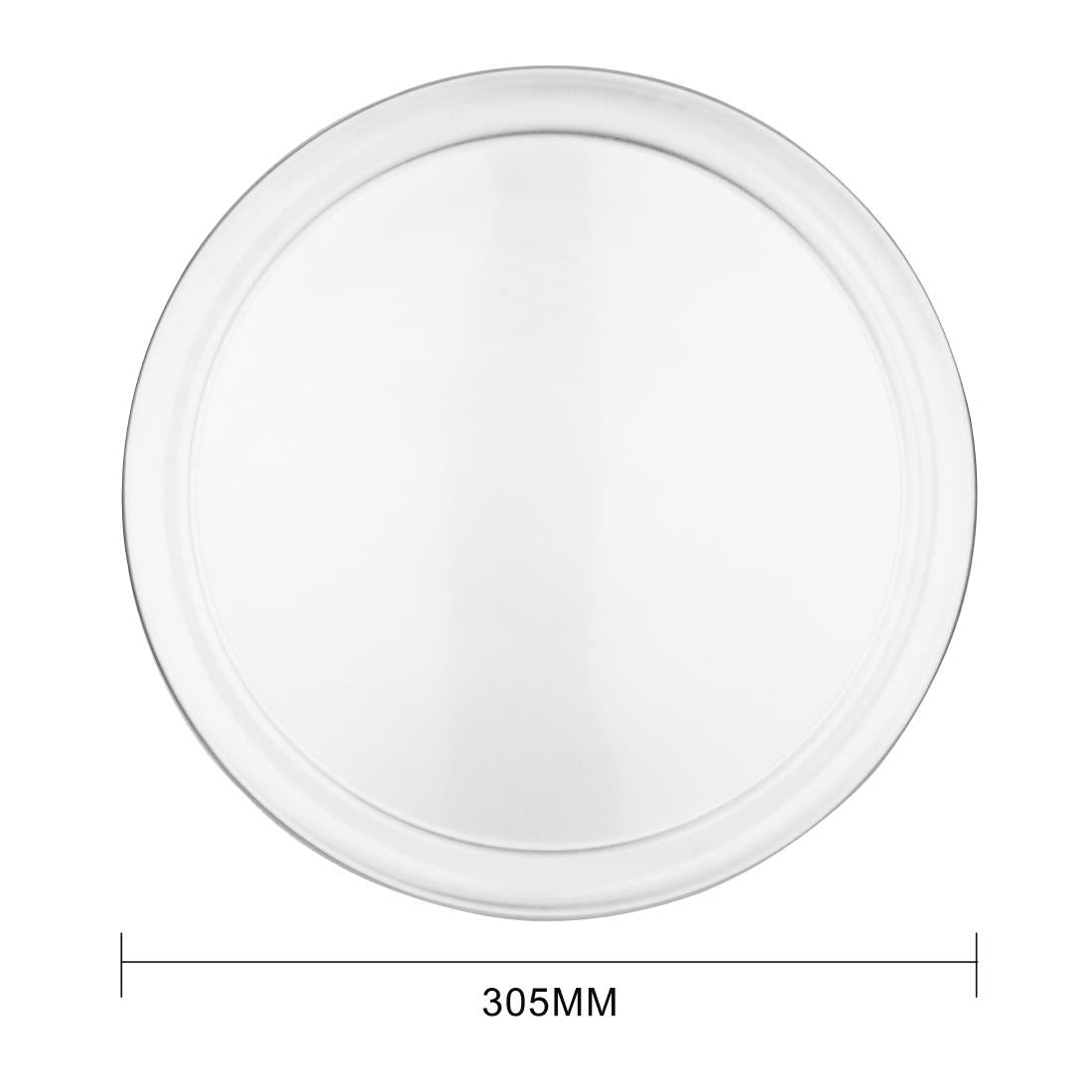 Tray Rim Vogue Pizza Tray Wide Rim Aluminum - 305mm 12