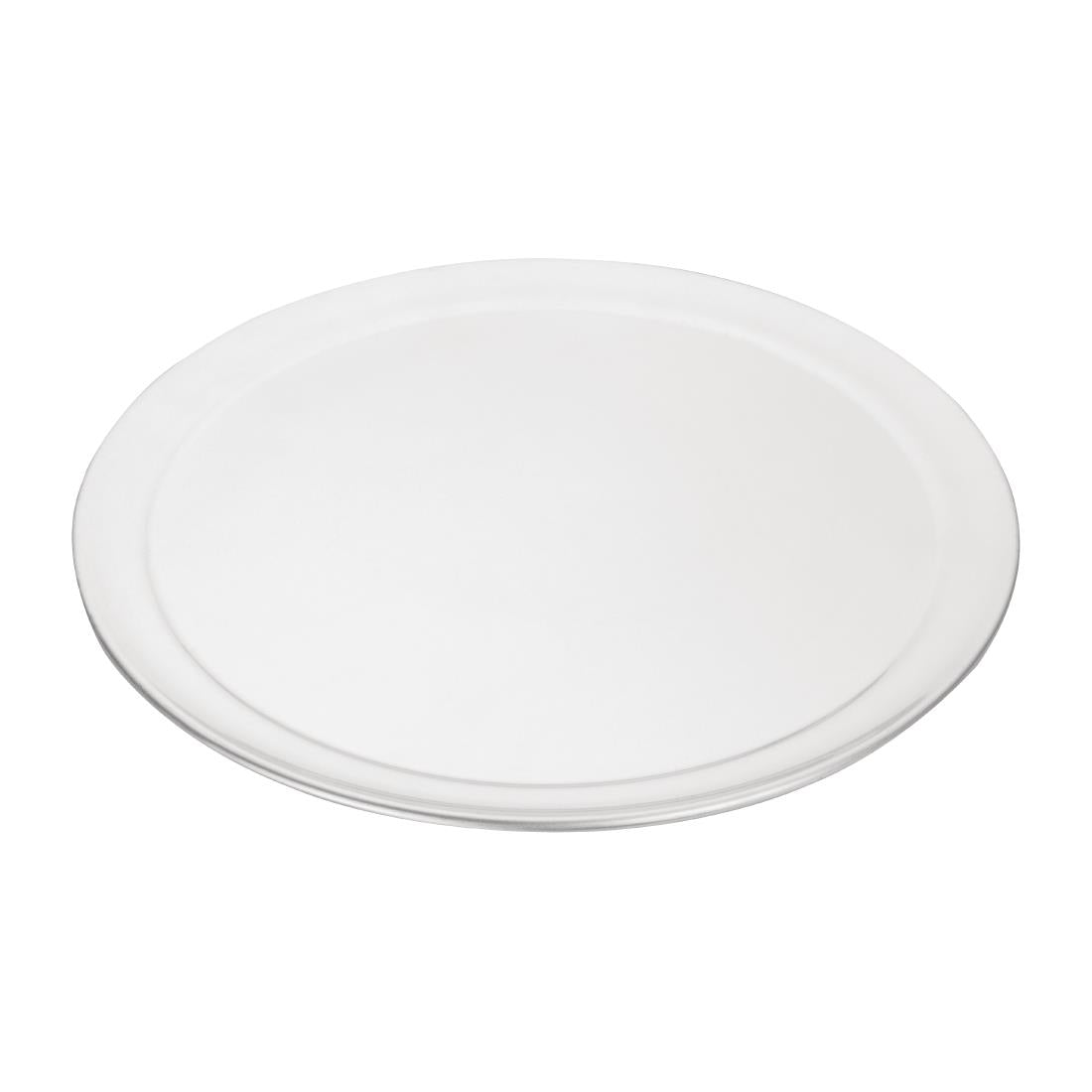 Vogue Pizza Tray Wide Rim Aluminum - 355mm 14"