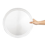 Vogue Pizza Tray Wide Rim Aluminum - 355mm 14"