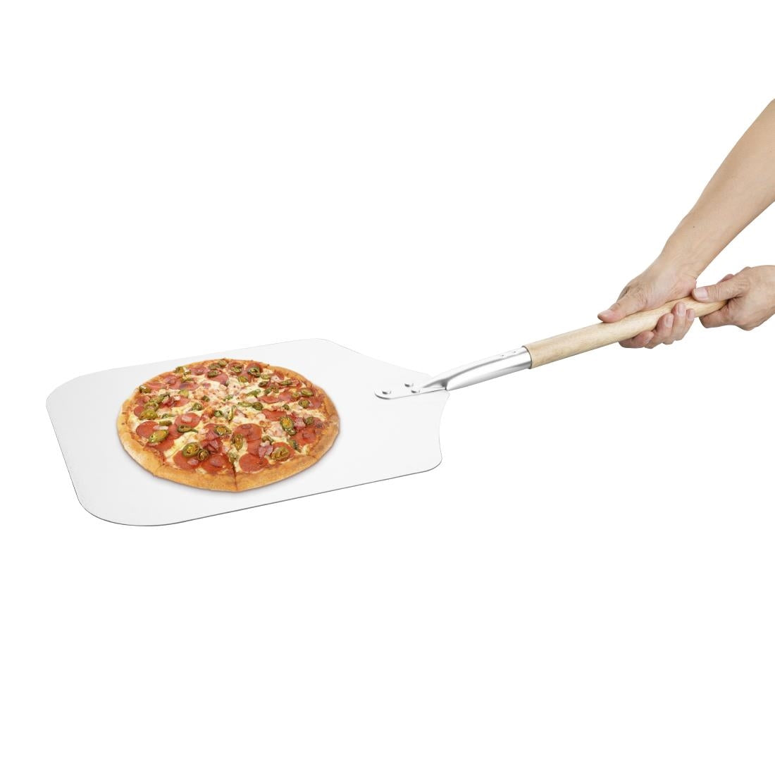 Vogue Pizza Peel Aluminium - 355x915mm 14x36"