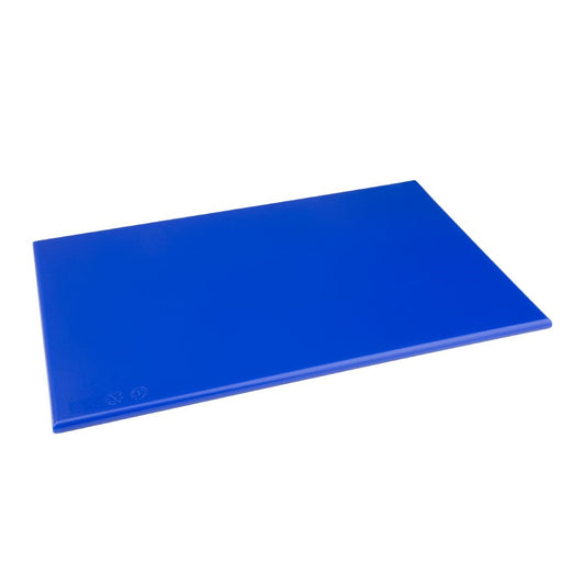 EDLP - Hygiplas Anti-bacterial High Density Chopping Board Blue - 18x12x1/2"