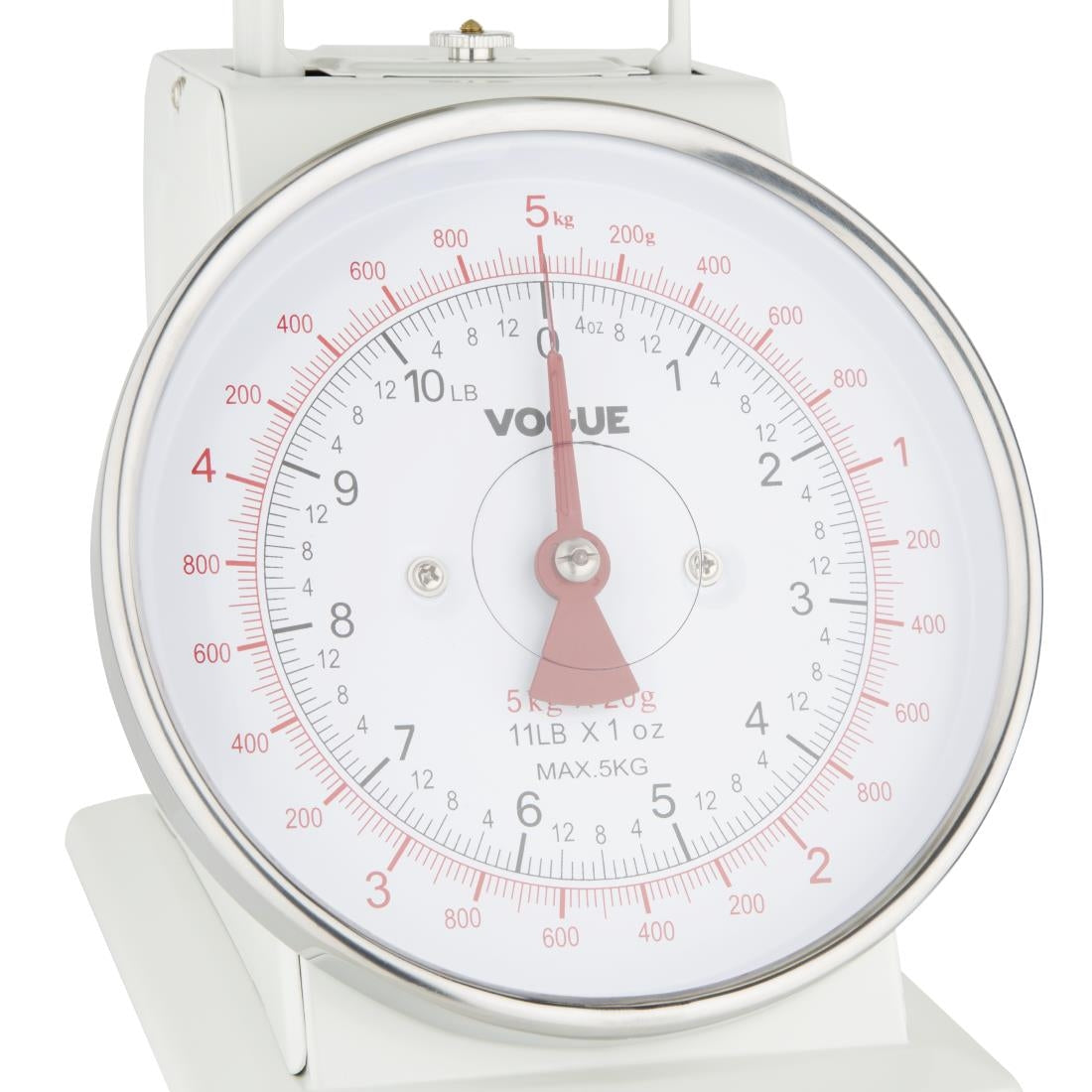 Vogue Kitchen Scale Bowl Top 5Kg/11lbs - Grad. 20g/1oz