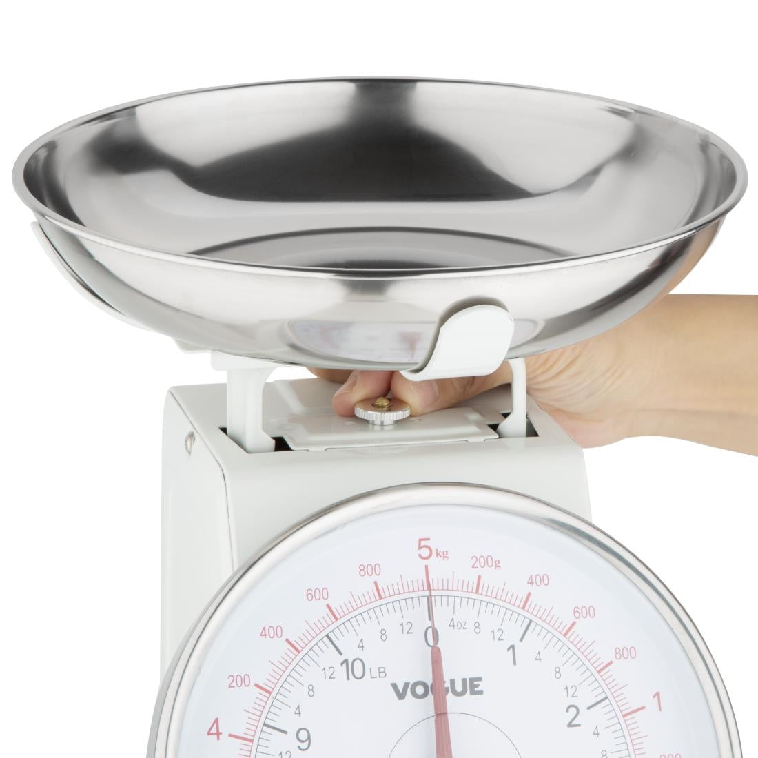 Vogue Kitchen Scale Bowl Top 5Kg/11lbs - Grad. 20g/1oz