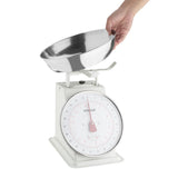 Vogue Kitchen Scale Bowl Top 10kg/22lbs - Grad. 50g/1oz