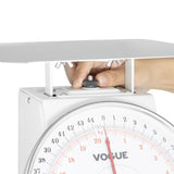 Vogue Kitchen Scale Flat Top 20kg/44lbs -Grad. 50g/2oz