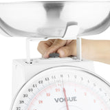 Vogue Kitchen Scale Bowl Top - 20kg/44lbs Grad. 50g/2oz