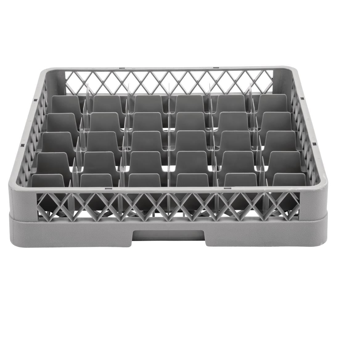 Vogue Glass Rack Grey - 100x500x500mm (36 Compartments)