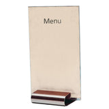 Menu Holder St/St