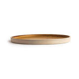 Olympia Canvas Flat Round Plate Sienna Rust - 250mm 9 7/8" (Box 6)