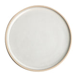 Olympia Canvas Flat Round Plate Murano White - 180mm 7 1/10" (Box 6)