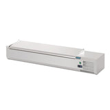 Polar G-Series Refrigerated Countertop Servery Topper 7x GN 1/4 - 1.5m