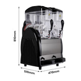 Benchstar Double 12 Litre Granita & Slushy Machine - FABIGANI-2S