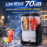 Benchstar Double 12 Litre Granita & Slushy Machine - FABIGANI-2S