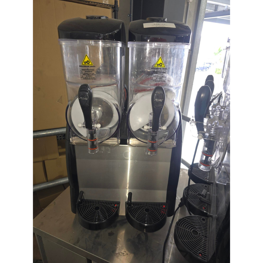 2NDs: Benchstar Double 12 Litre Granita & Slushy Machine - FABIGANI-2S-QLD135