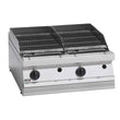 Ex-Showroom: Fagor 700 Series Gas Charcoal 2 Grid Grill BG7-10-QLD7