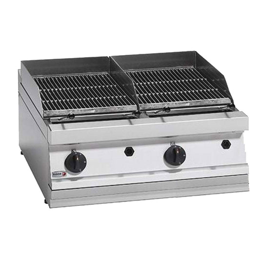 Ex-Showroom: Fagor 700 series - Gas charcoal 2 Grid Grill BG7-10