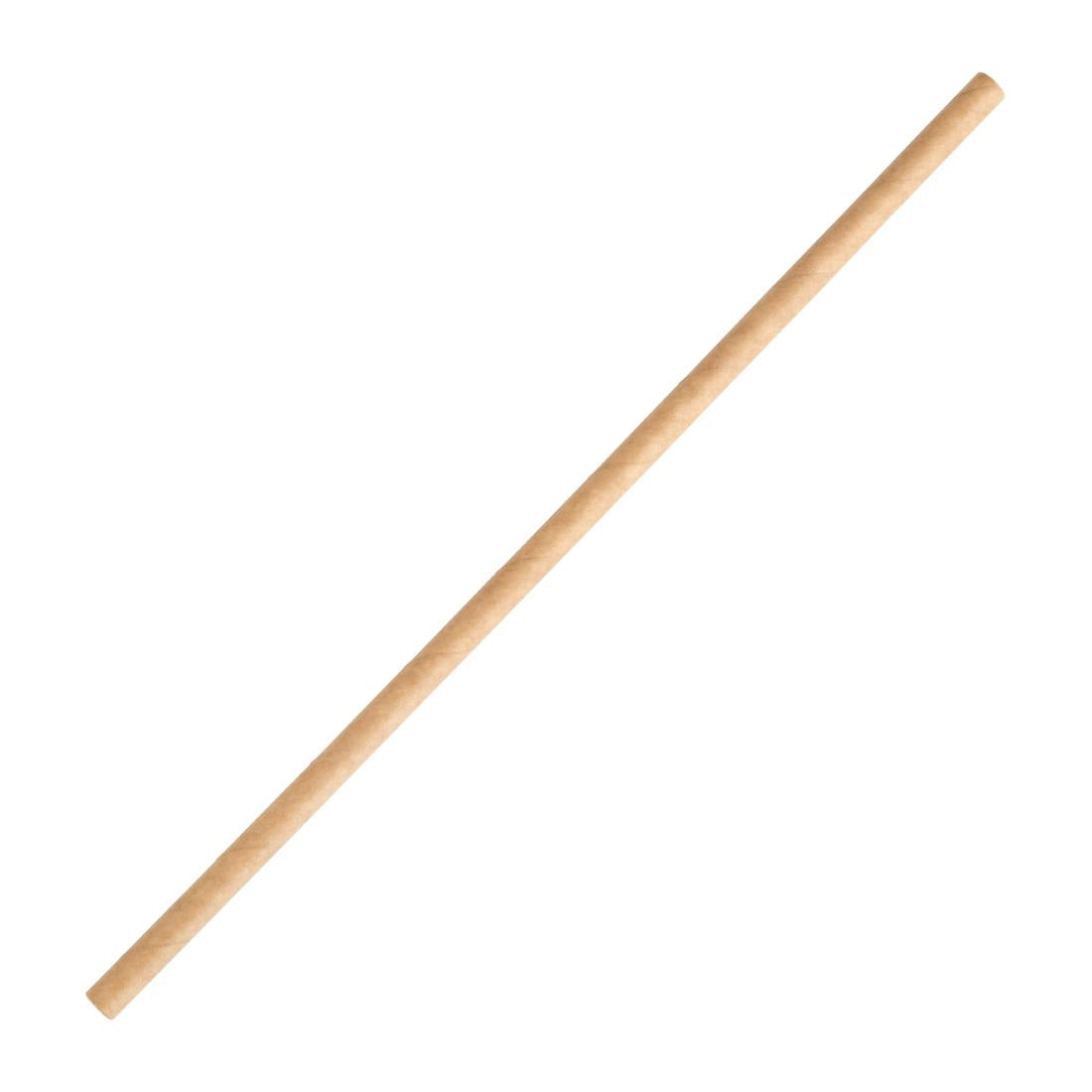 Fiesta Compostable Kraft Paper Straw - 210mm 6mm (Pack 250)