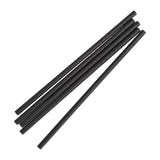 Fiesta Compostable Bendy Paper Straw Black - 210mm 6mm (Pack 250)