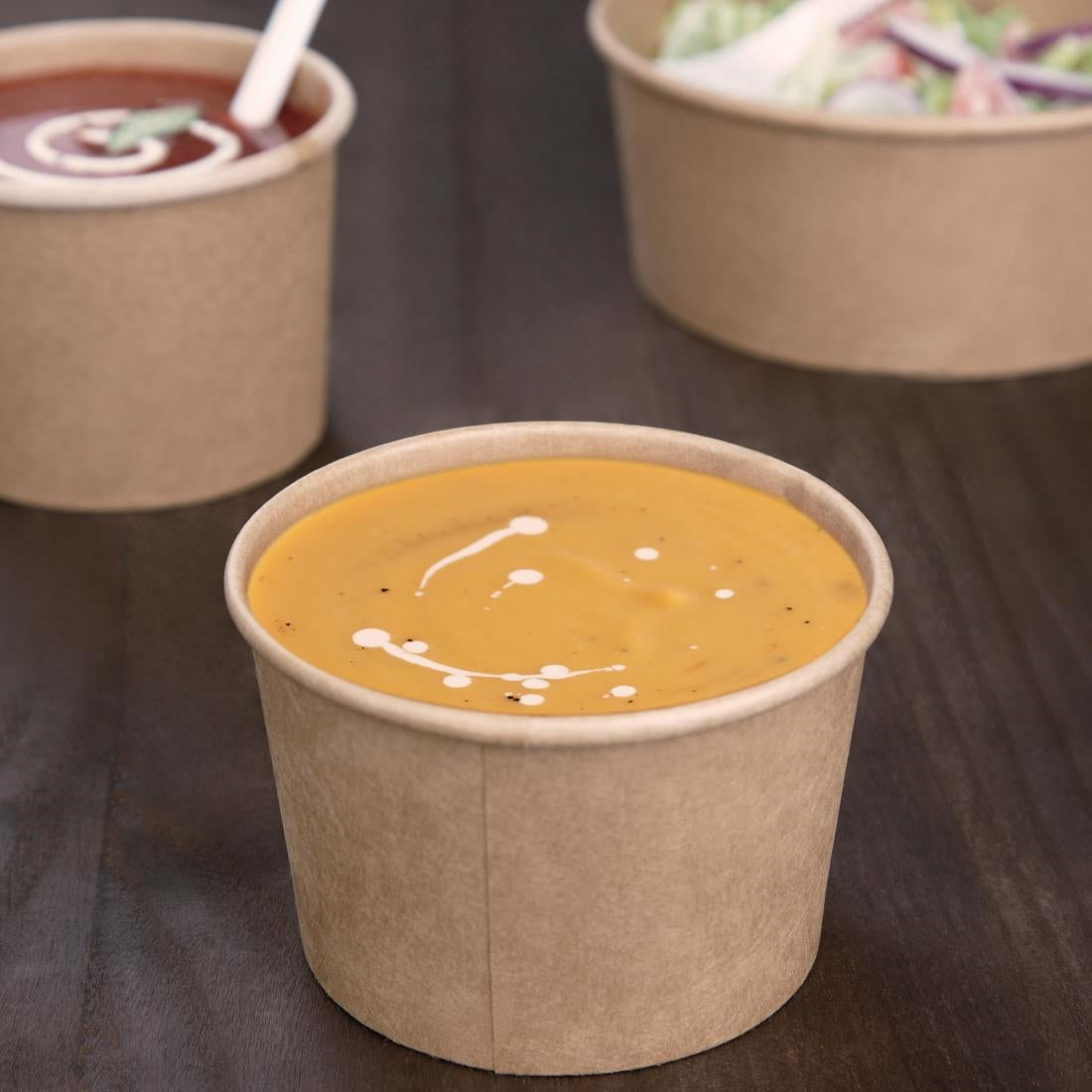 Fiesta Compostable Soup Container - 8oz 98mm (Pack 500)