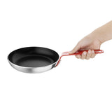 Hygiplas Frypan Aluminium Non-stick Teflon Platinum Plus Red Handle - 200x35mm