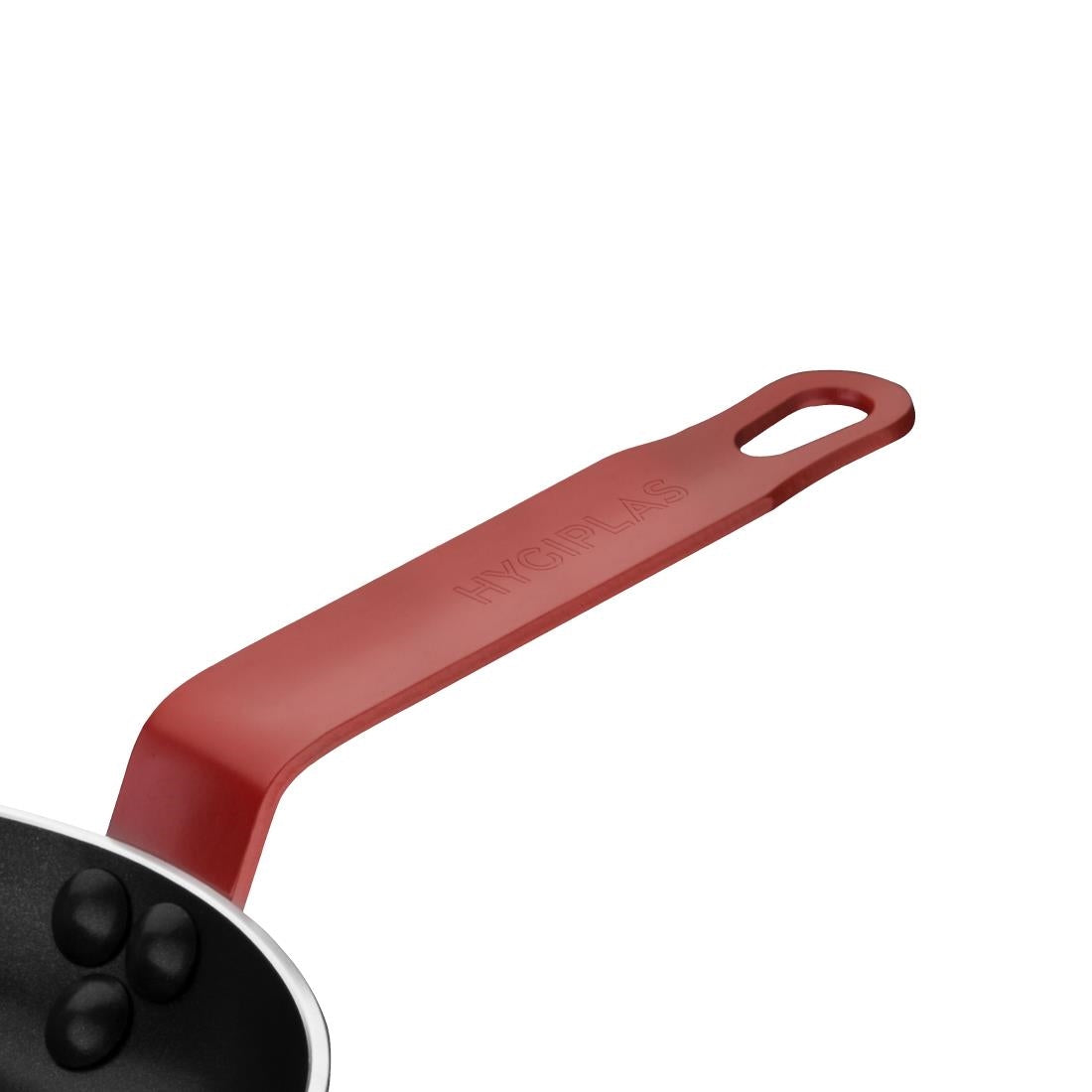 Hygiplas Frypan Aluminium Non-stick Teflon Platinum Plus Red Handle - 200x35mm