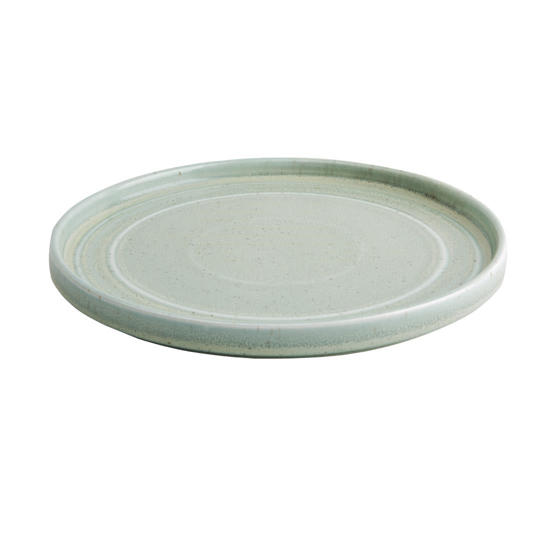 Olympia Cavolo Spring Green Flat Round Plate - 220mm 8 2/3" (Box 6)