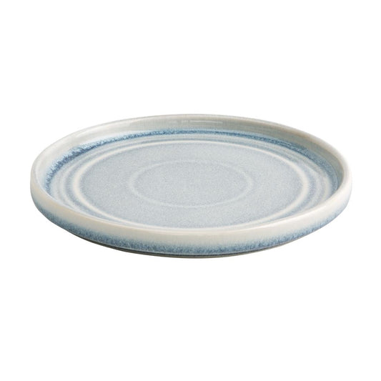 Olympia Cavolo Ice Blue Flat Round Plate - 180mm (Box 6)