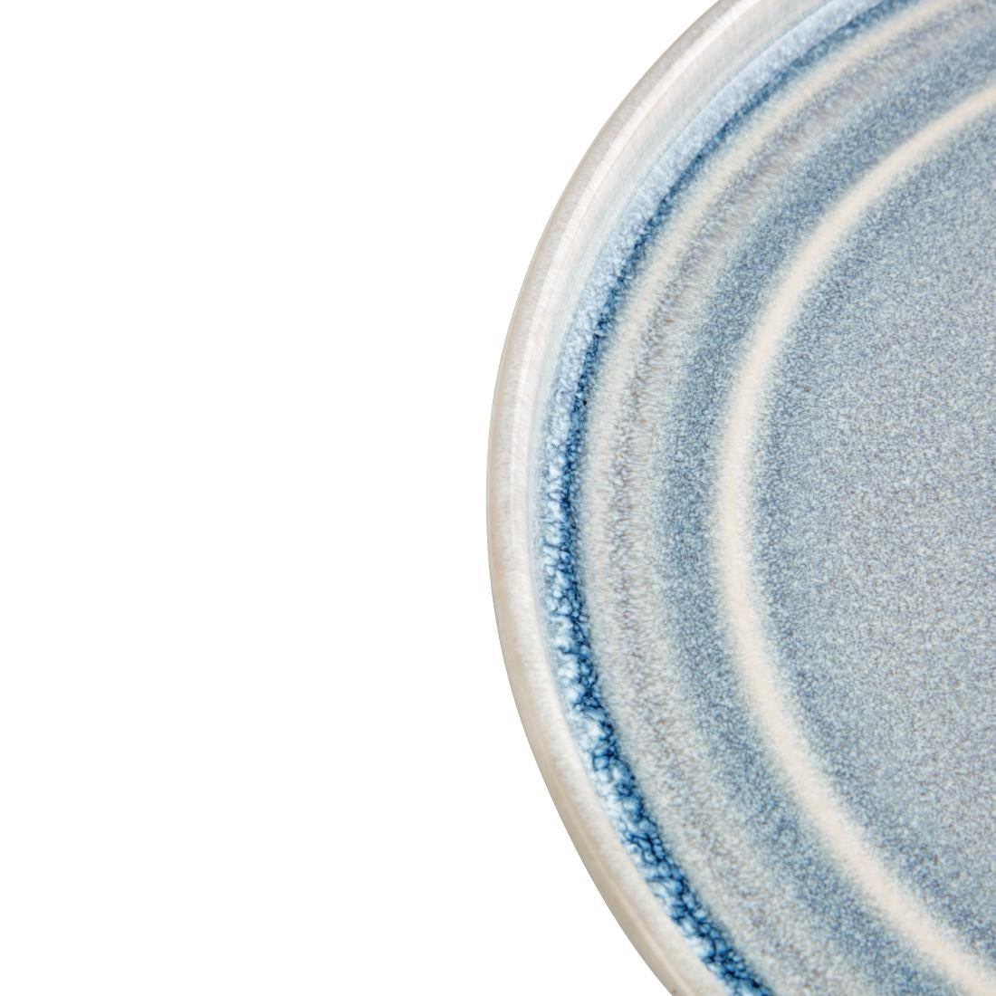 Olympia Cavolo Ice Blue Flat Round Plate - 180mm (Box 6)