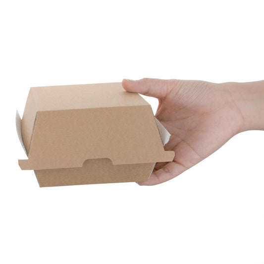 Fiesta Green Board Burger Box - S (105x105x85mm) (Pack 200)