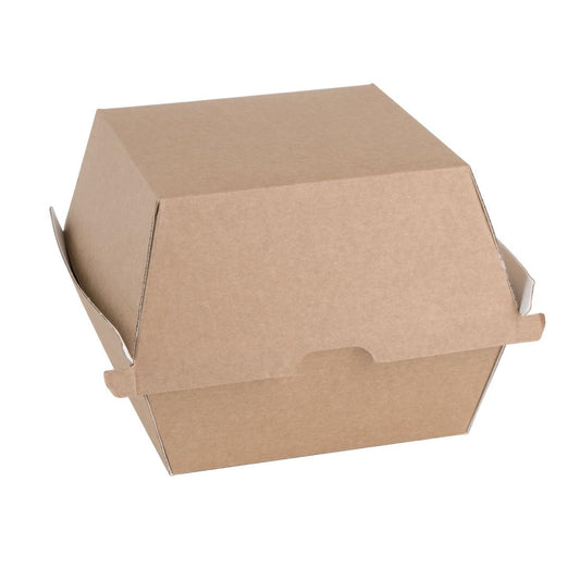 Fiesta Green Board Burger Box - L (112x112x108mm) (Pack 150)