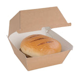 Fiesta Green Board Burger Box - L (112x112x108mm) (Pack 150)