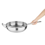 Vogue Saute Pan St/St - 300mm 11 3/4"