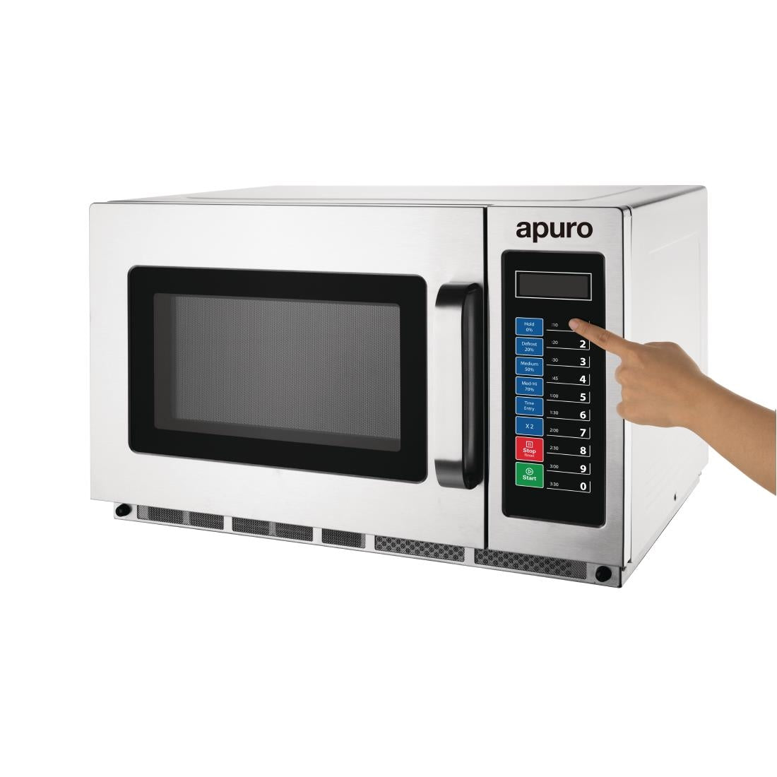 Apuro Commercial Microwave - Programmable Medium Duty - 34Ltr