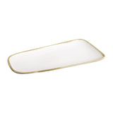 Olympia Kiln Chalk Platter Medium - 295x140x25mm (Box 4)