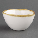 Olympia Kiln Chalk Round Dipping Pot 68x38mm 2 3/4x1 1/2" 50ml 1.75oz (Box 12)