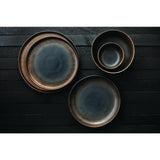 Olympia Ochre Flat Bowl - 210mm (Box 6)