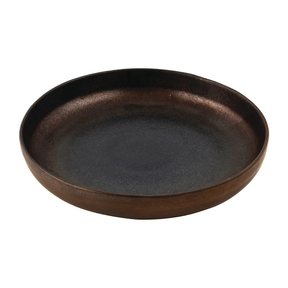 Olympia Ochre Flat Bowl - 210mm (Box 6)