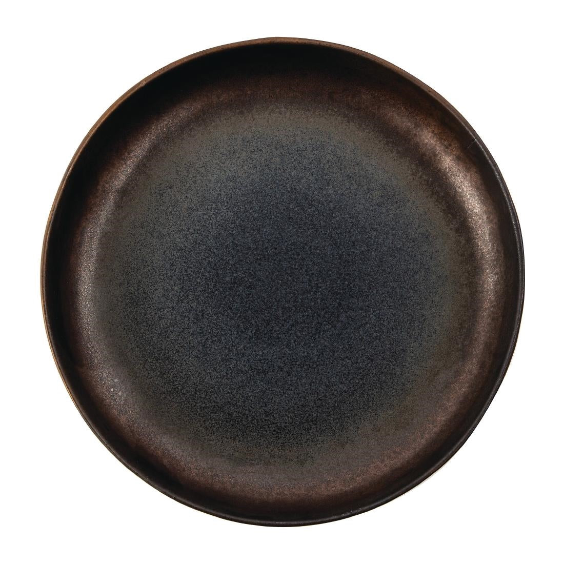 Olympia Ochre Flat Bowl - 210mm (Box 6)