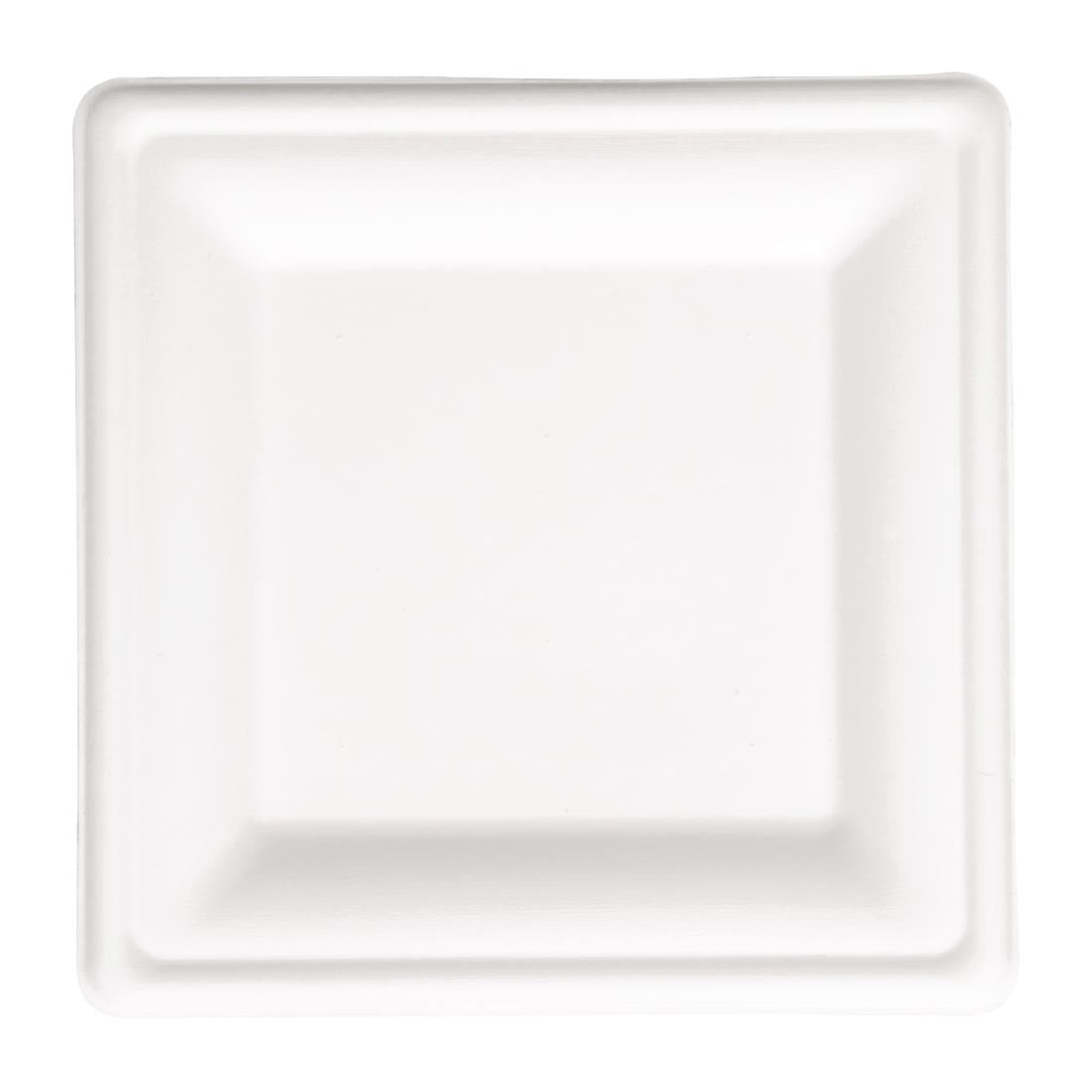 Fiesta Compostable Bagasse Square Plate 6" (Pack 50)