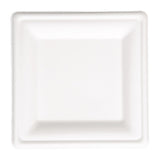 Fiesta Compostable Bagasse Square Plate 6" (Pack 50)