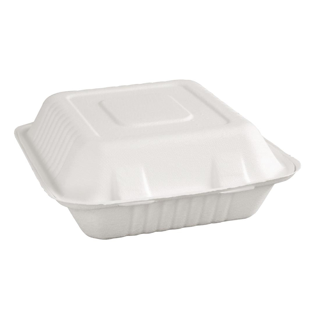 Fiesta Compostable Bagasse Food Container 8x8" (Pack 200)