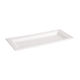 Fiesta Compostable Bagasse Rectangular Plate 10x5'' (Pack 50)