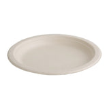 Fiesta Compostable Bagasse Round Plate 10'' Natural colour (Pack 50)