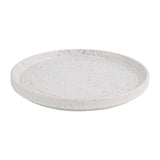 Olympia Cavolo White Speckle Flat Round Plate - 180mm (Box 6)